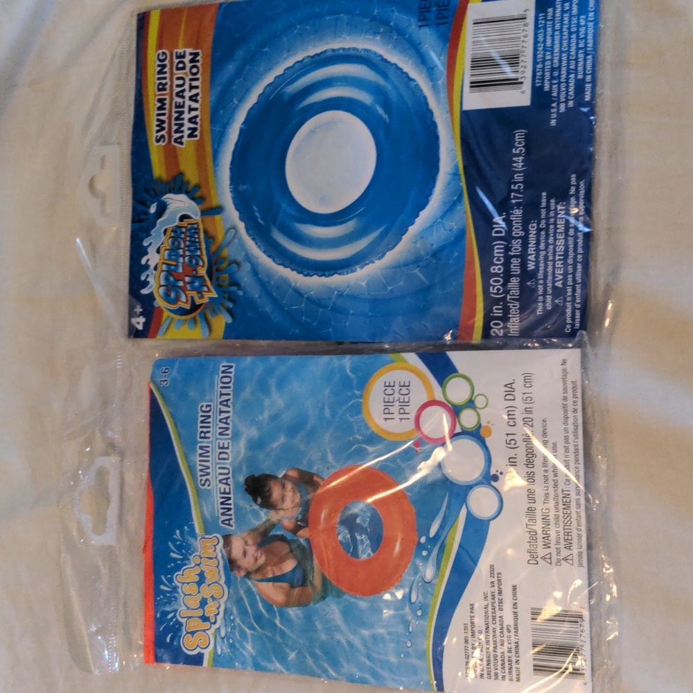 New Kids Inflatable Pool Swim Rings